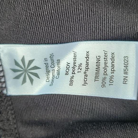 Athleta Blue Dabble Be Free Knicker Capri Leggings Size XS - Picture 14 of 15